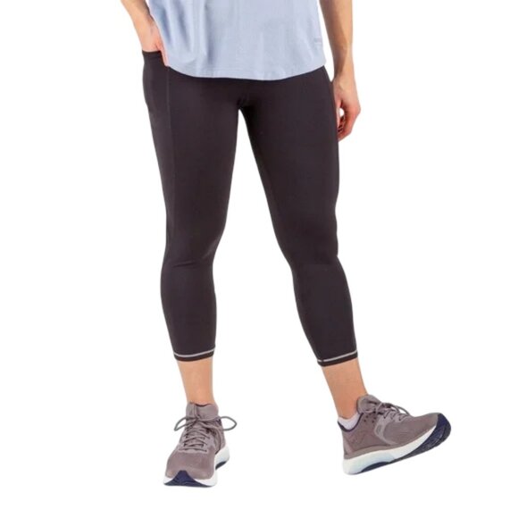 Running Room women's black compression capri leggings size M - Picture 1 of 12